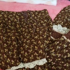 Vintage Jessica McClintock gunnies skirt
